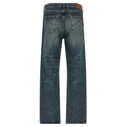 'Boke Flower' button jeans
