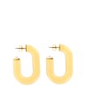 'Bo Resine' earrings with crystal detail