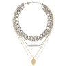 ' Collier 5 Rangs' necklace