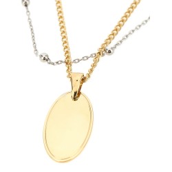 ' Collier 5 Rangs' necklace