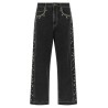 'Jorian' jeans with embroideries