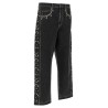 'Jorian' jeans with embroideries