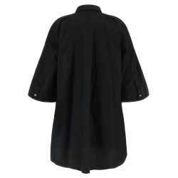Chemisier dress with wide sleeves