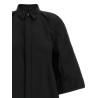 Chemisier dress with wide sleeves