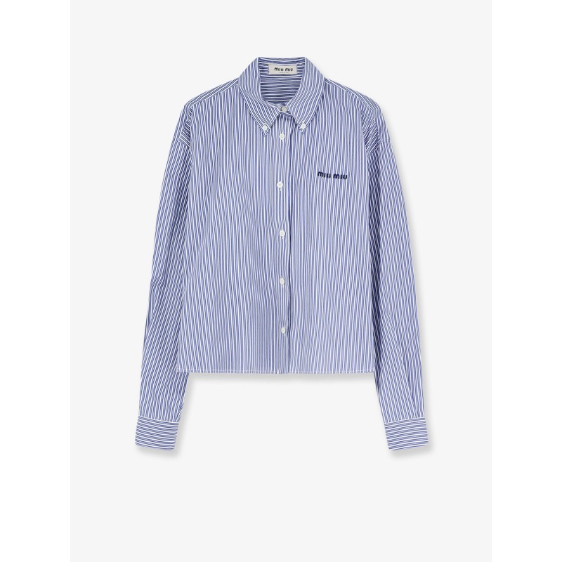 Striped cotton shirt