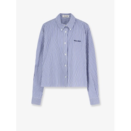 Striped cotton shirt
