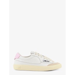Windscape leather sneakers with suede insert