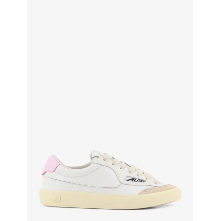 Windscape leather sneakers with suede insert