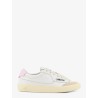 Windscape leather sneakers with suede insert