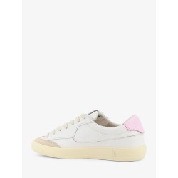 Windscape leather sneakers with suede insert