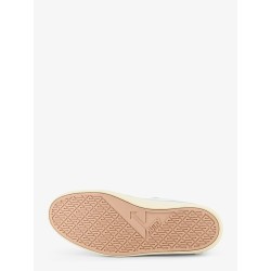 Windscape leather sneakers with suede insert