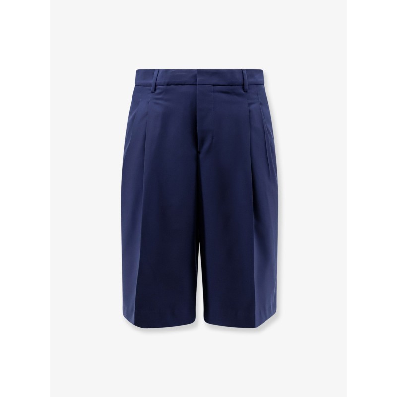 Virgin wool shorts