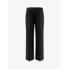 Wool trousers with Logo detail