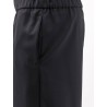 Wool trousers with Logo detail