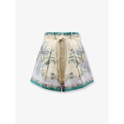 Indra cotton and silk shorts