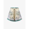 Indra cotton and silk shorts