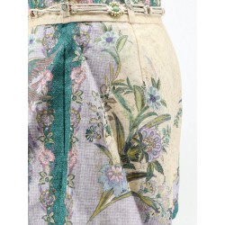 Indra cotton and silk shorts