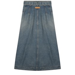 GONNA MIDI IN DENIM