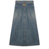 GONNA MIDI IN DENIM