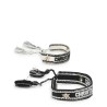 SET DI DUE BRACCIALI CON LOGO