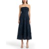 3D LACE MIDI DRESS