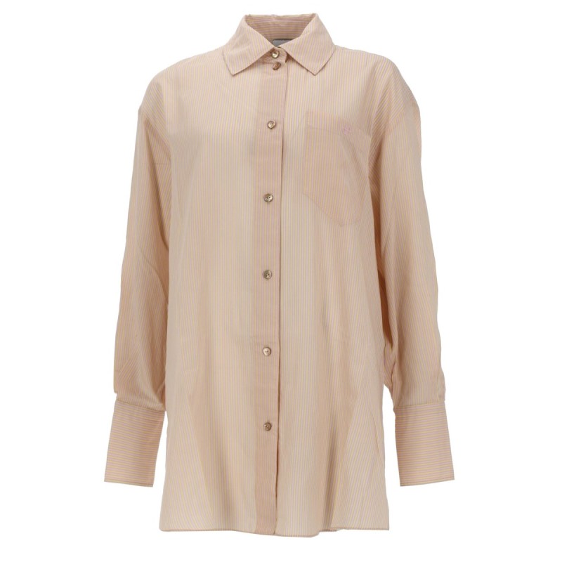 CAMICIA DA SPIAGGIA IN MISTO SETA