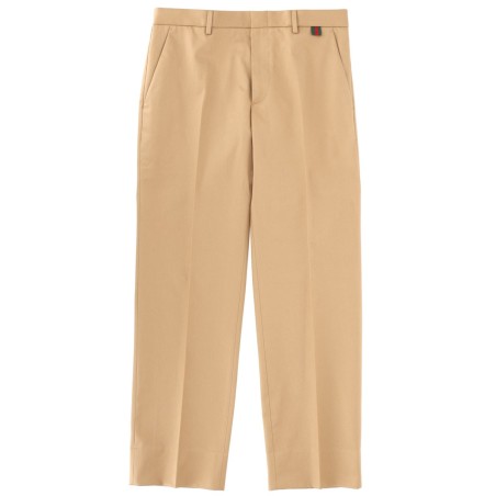 COTTON TAILORED PANTS