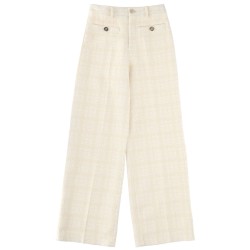 COTTON TAILORED PANTS