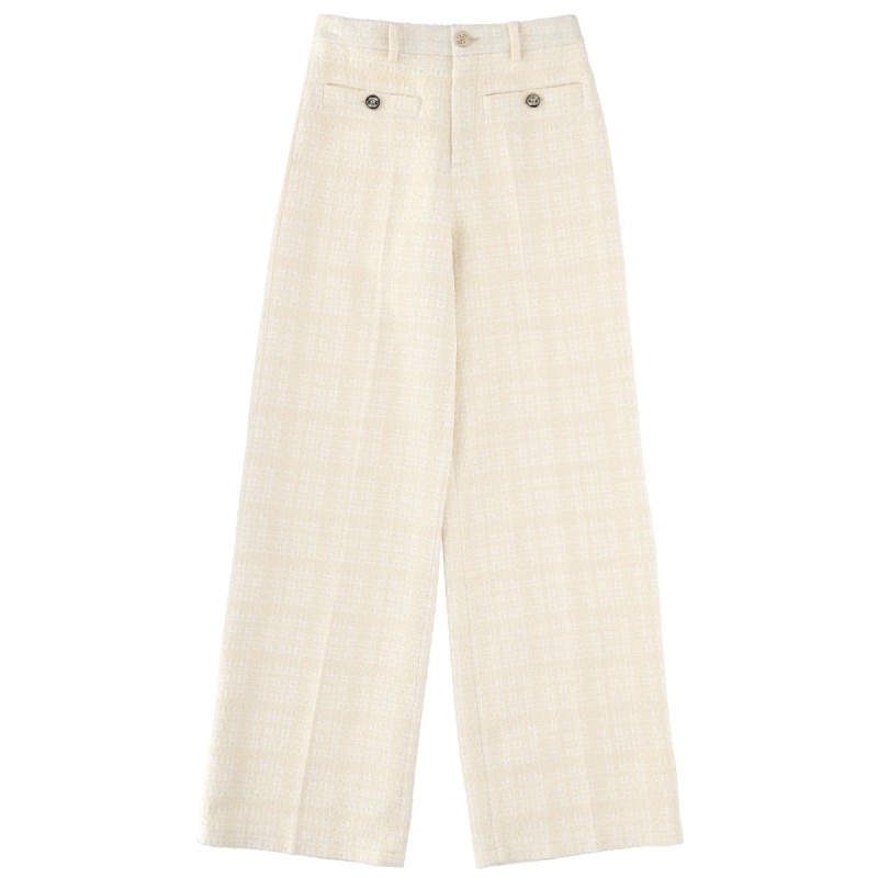 COTTON TAILORED PANTS