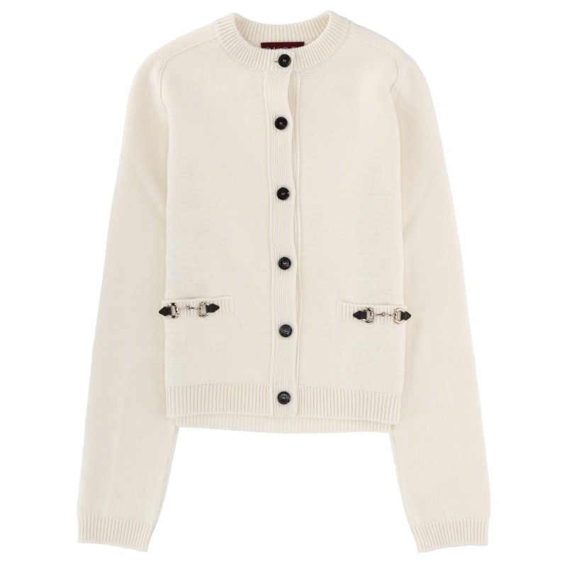 CARDIGAN WITH CLAMP