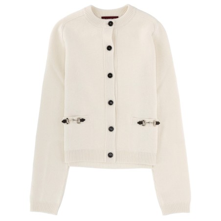 CARDIGAN WITH CLAMP