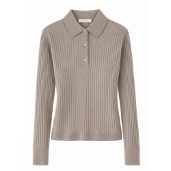 CASHMERE POLO SHIRT