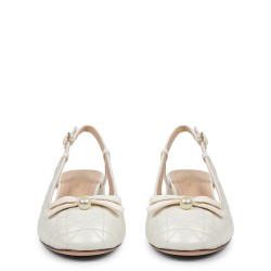 DÉCOLLETÉ "BALLET" IN PELLE