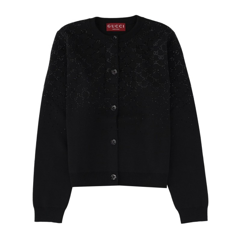 CARDIGAN WITH CRYSTALS