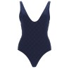 "GG" WEAVE ONE PIECE SWIMSUIT