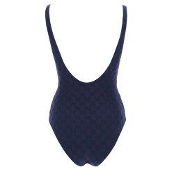 "GG" WEAVE ONE PIECE SWIMSUIT