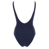 "GG" WEAVE ONE PIECE SWIMSUIT