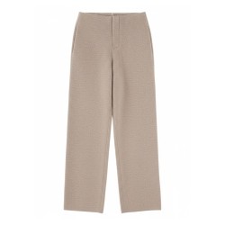 CASHMERE AND WOOL FLEECE PANTS