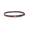 BELT WITH LOGO BUCKLE