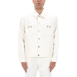 GIACCA IN DENIM CON MORSETTI