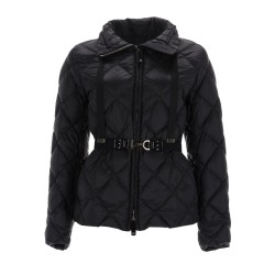 QUILTED JACKET WITH BELT