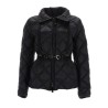 QUILTED JACKET WITH BELT
