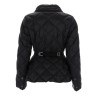 QUILTED JACKET WITH BELT
