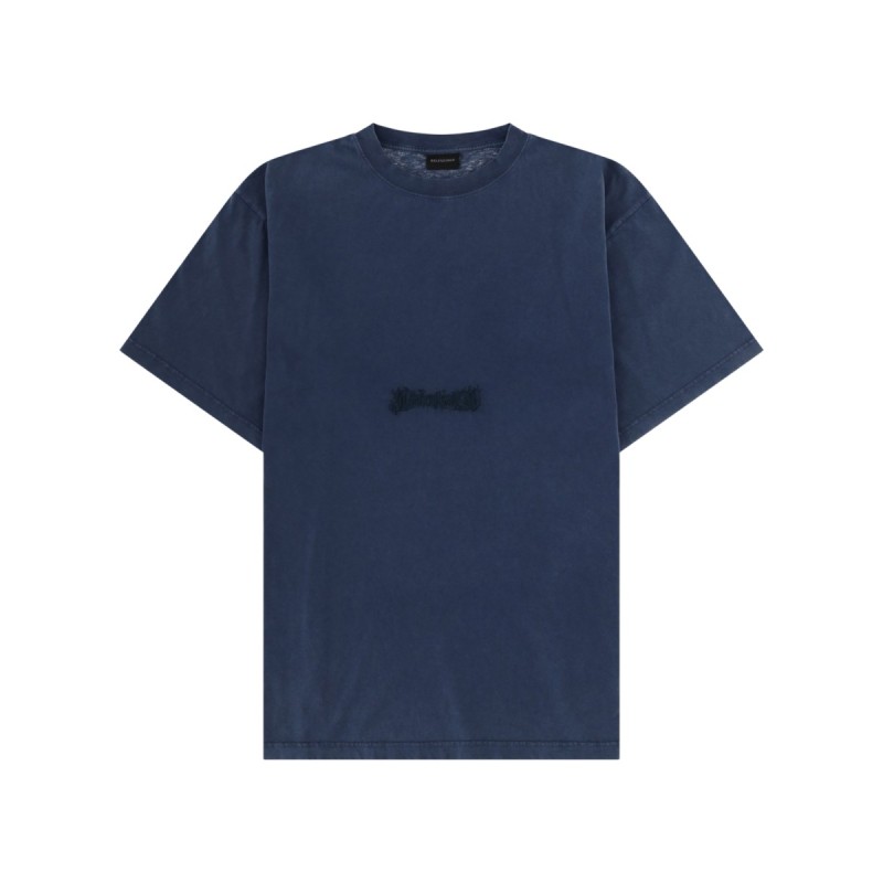 T-SHIRT CON LOGO RICAMATO
