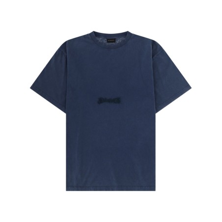 T-SHIRT CON LOGO RICAMATO