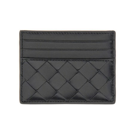 WOVEN LEATHER CARD CASE