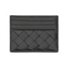 WOVEN LEATHER CARD CASE