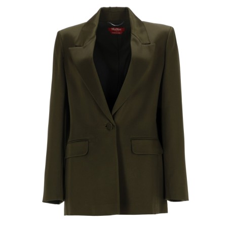 BLAZER IN ENVERS SATIN