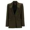 BLAZER IN ENVERS SATIN