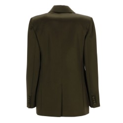 BLAZER IN ENVERS SATIN